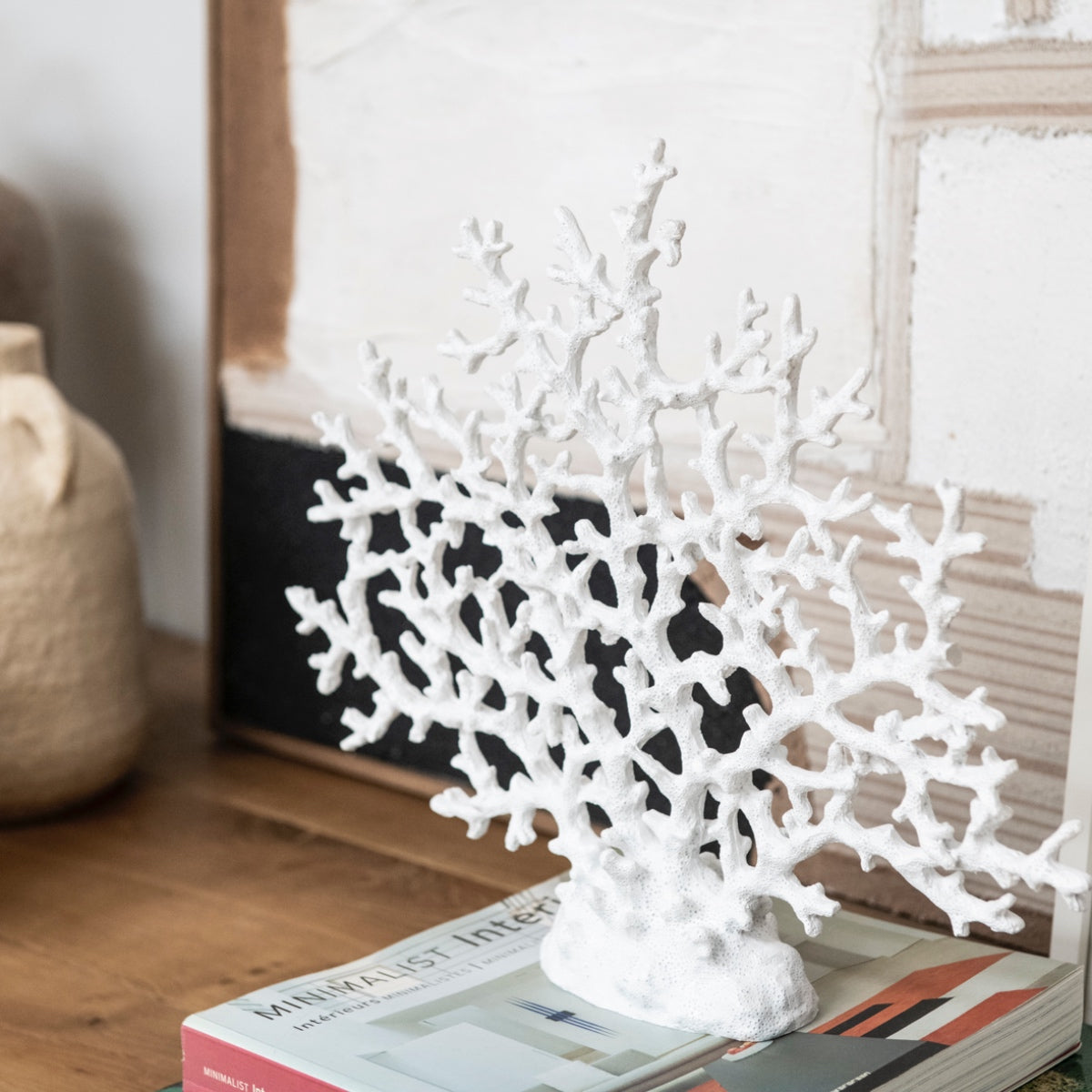 Figura decorativa coral marino