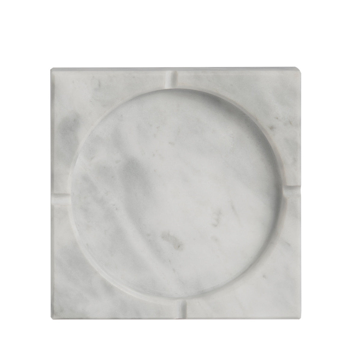 Cenicero de mármol cuadrado