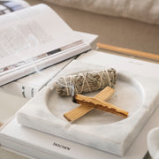 Cenicero de mármol cuadrado