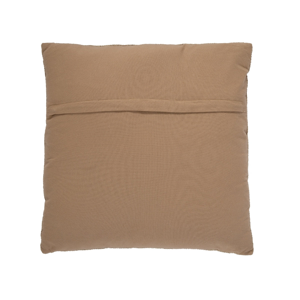 Cojín de algodón beige Waffle 50x50