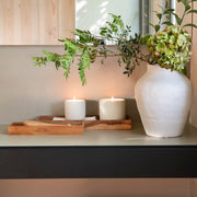 Bandeja rectangular de madera de acacia