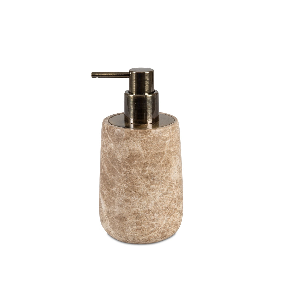 Dispensador de mármol marrón