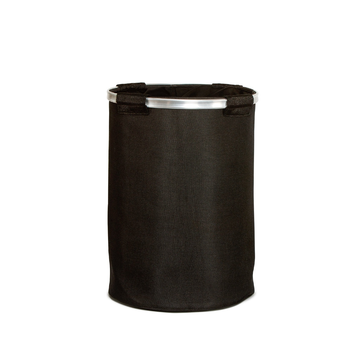 Cesto para la ropa de tela negro moderno