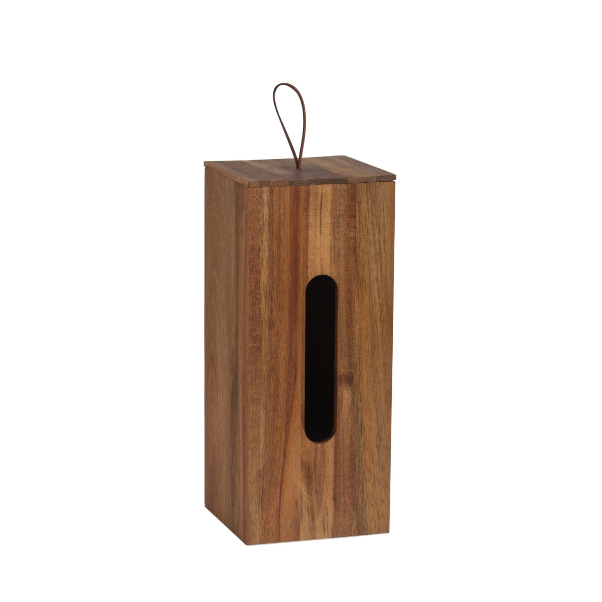 Portarrollos para recambios de papel WC de madera