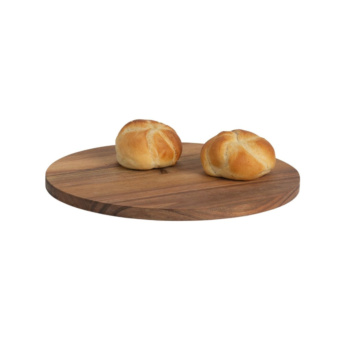 Tabla giratoria de madera de acacia