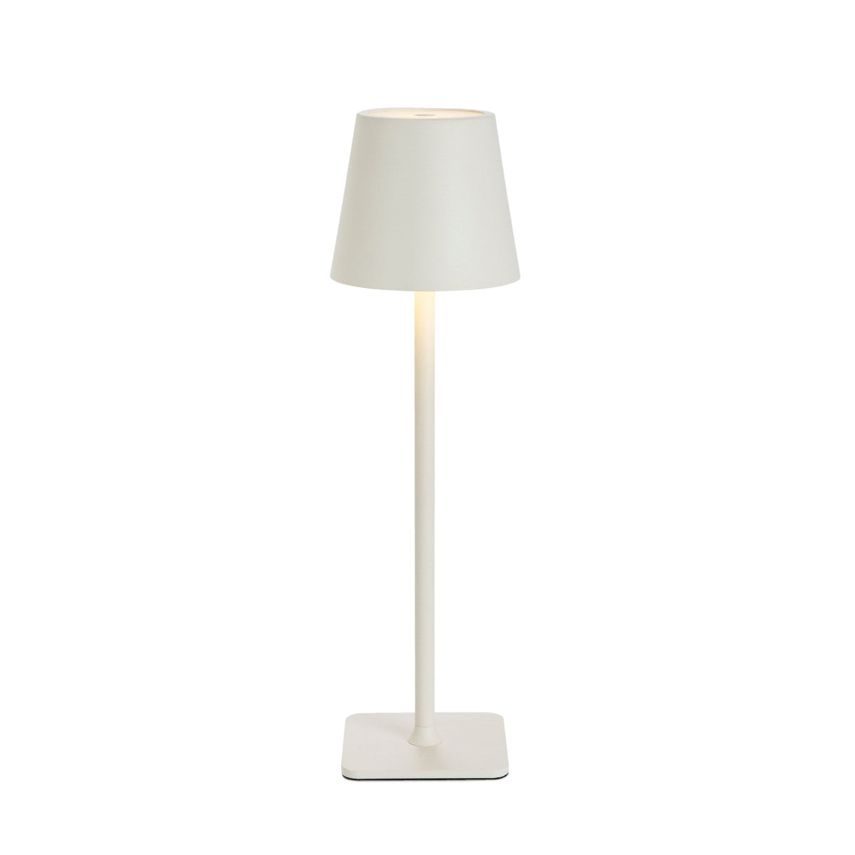 Lámpara de led inalámbrica blanca