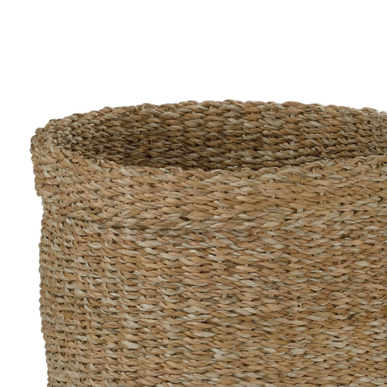 Set of 3 multipurpose natural fiber baskets
