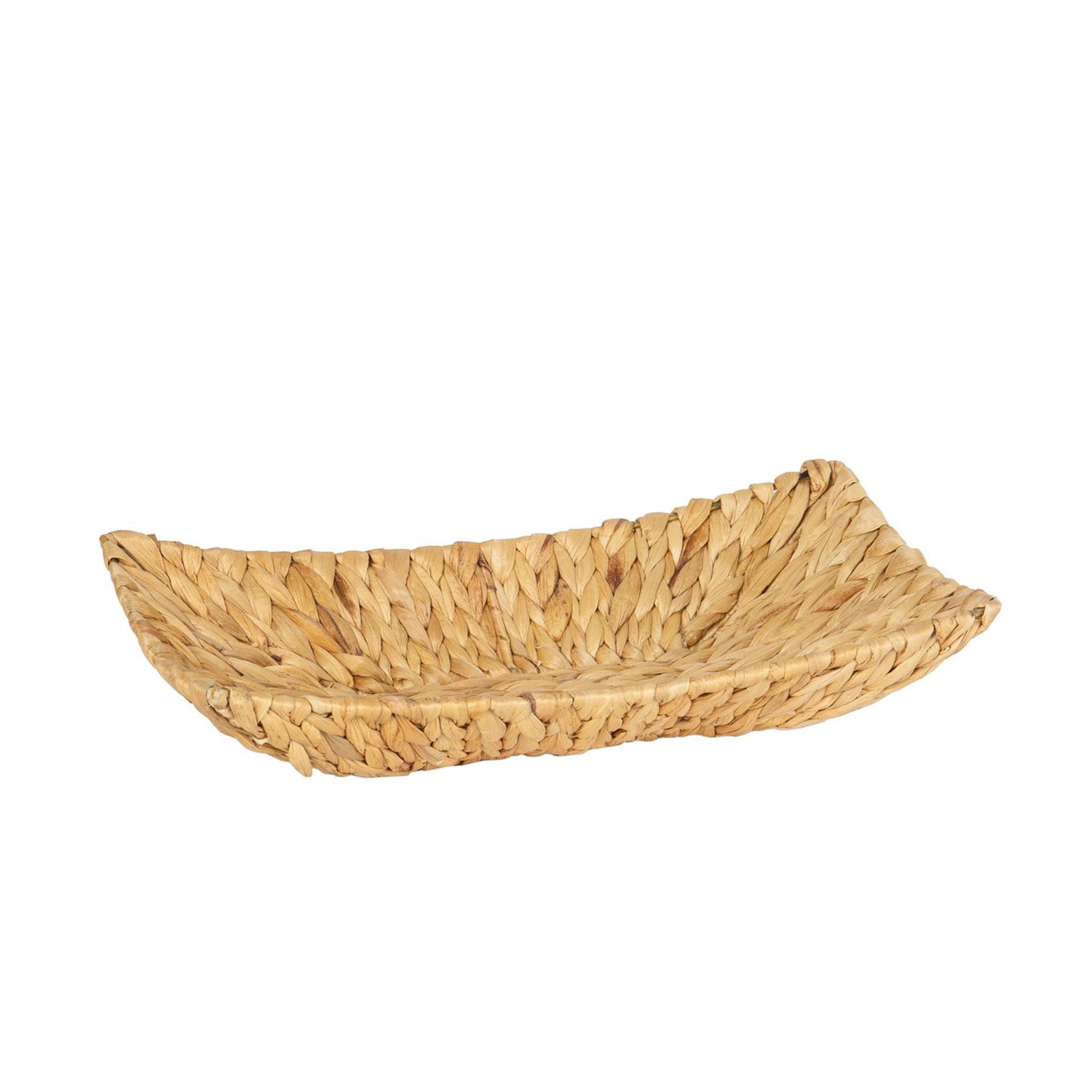 Rectangular natural fiber centerpiece