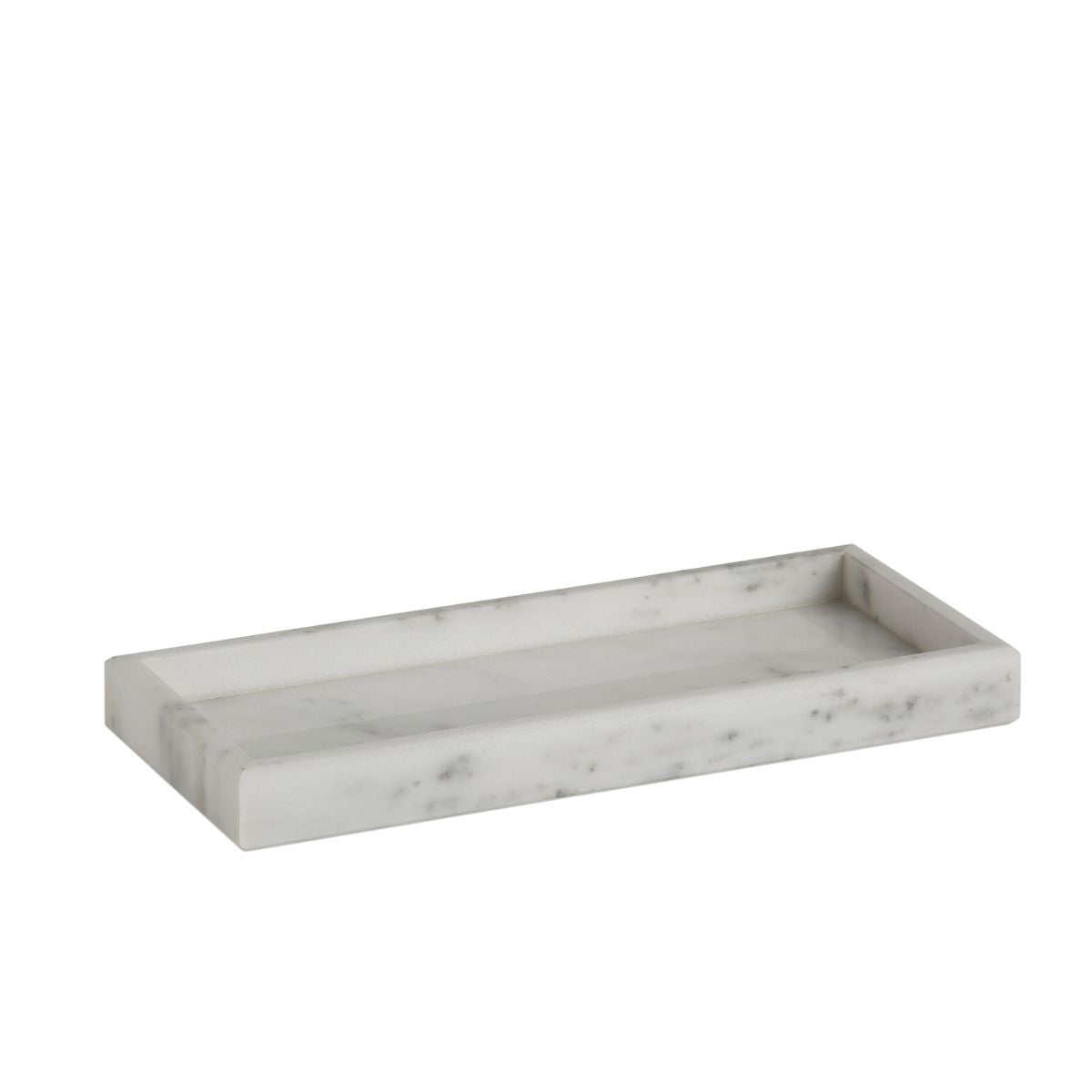 Bandeja de mármol decorativa rectangular