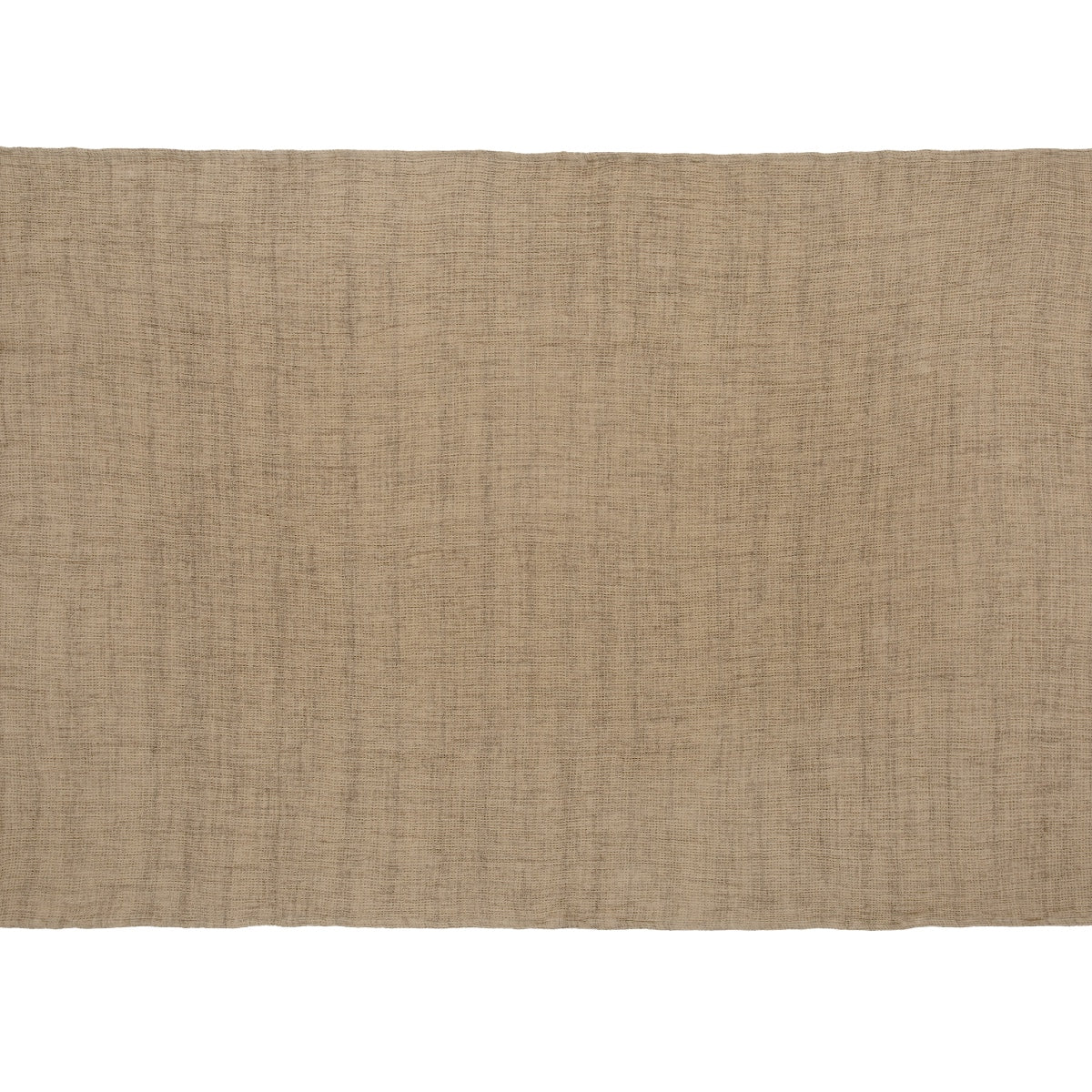 Manta de algodón beige Waffle 130x170