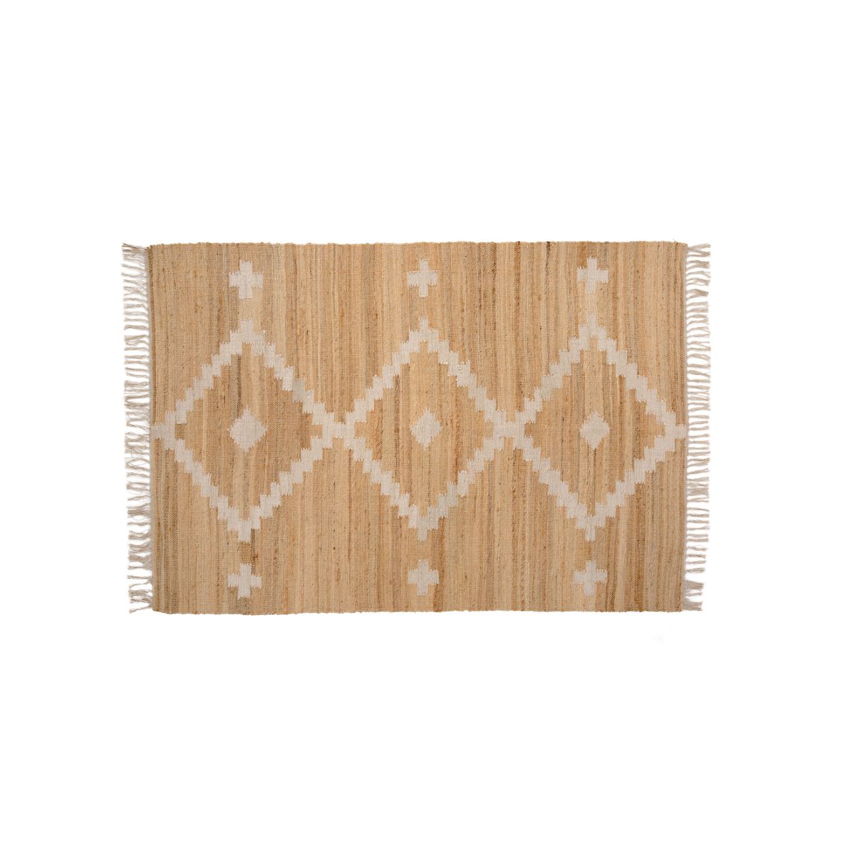 Alfombra decorativa de yute Atenea