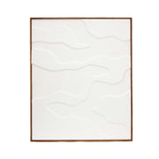 Cuadro abstracto blanco