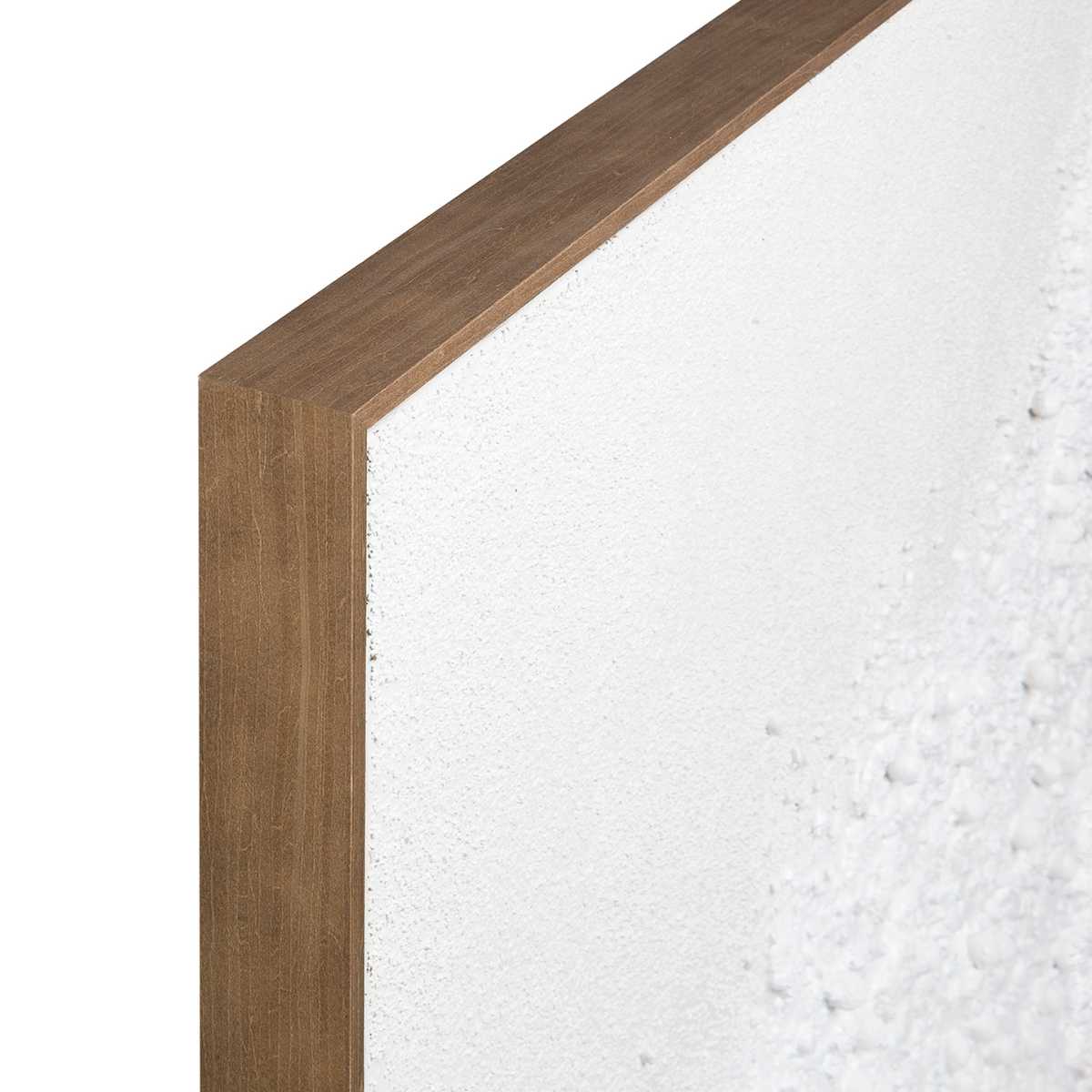 Marco de madera cuadro minimalista blanco