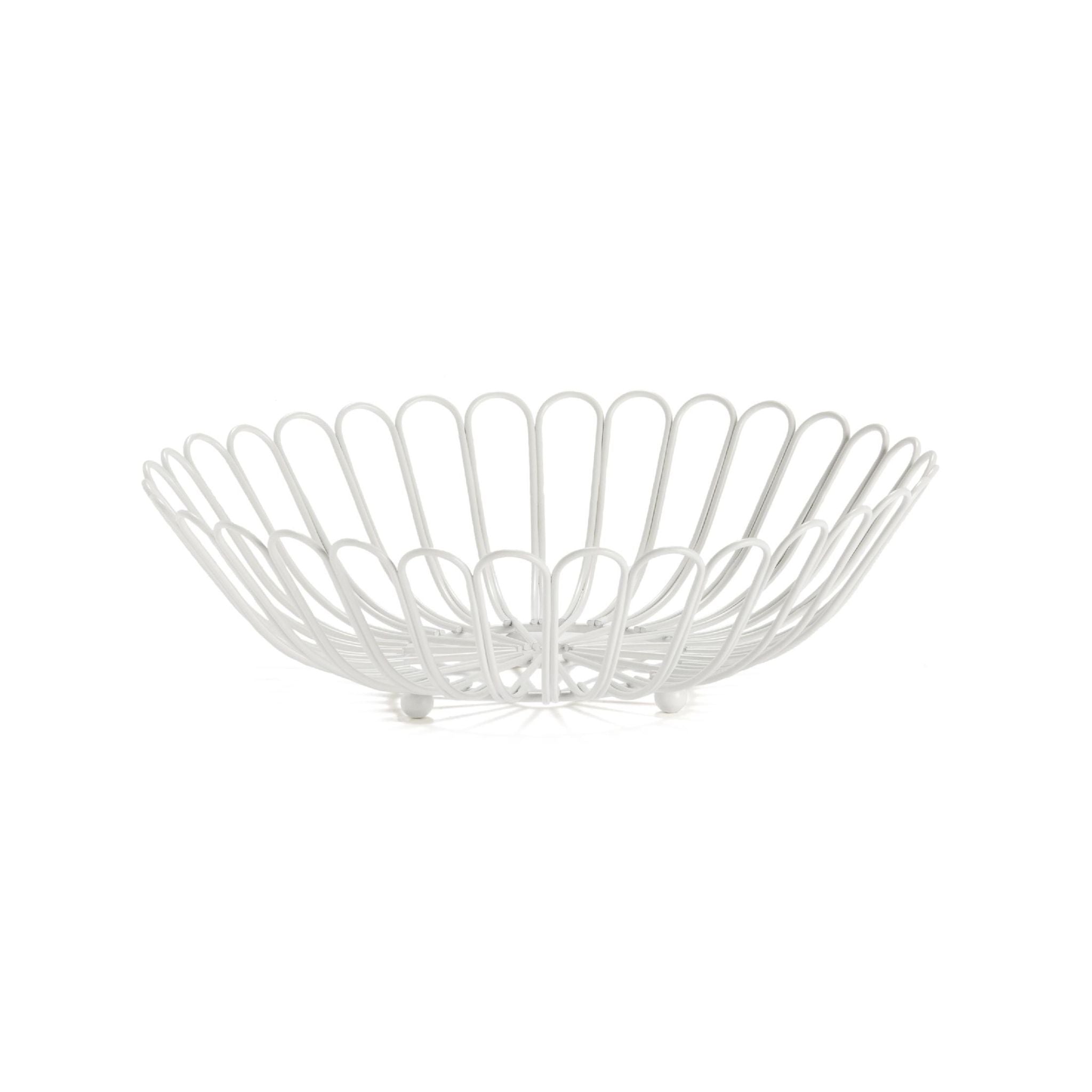 White metal fruit centerpiece