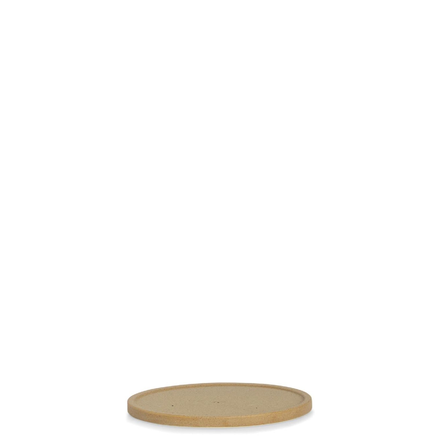 Decorative beige ceramic pot 22cm