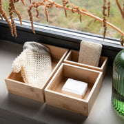 Cajas organizadoras de bambú