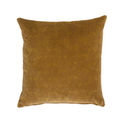 Cojín naranja de algodón para sofá