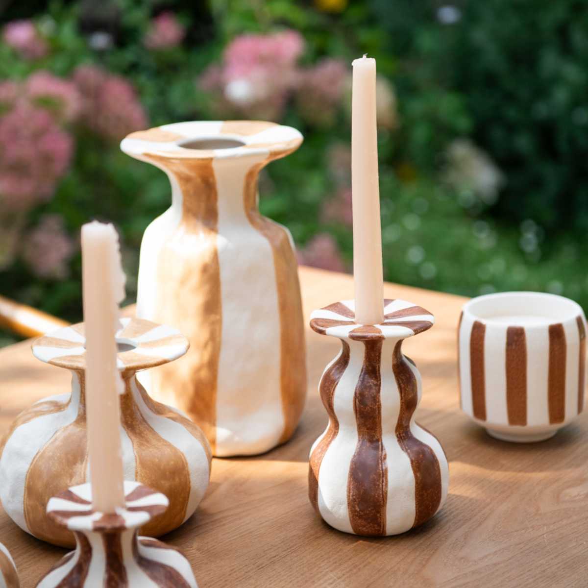 Jarrón decorativo de cerámica Napoli 26 cm