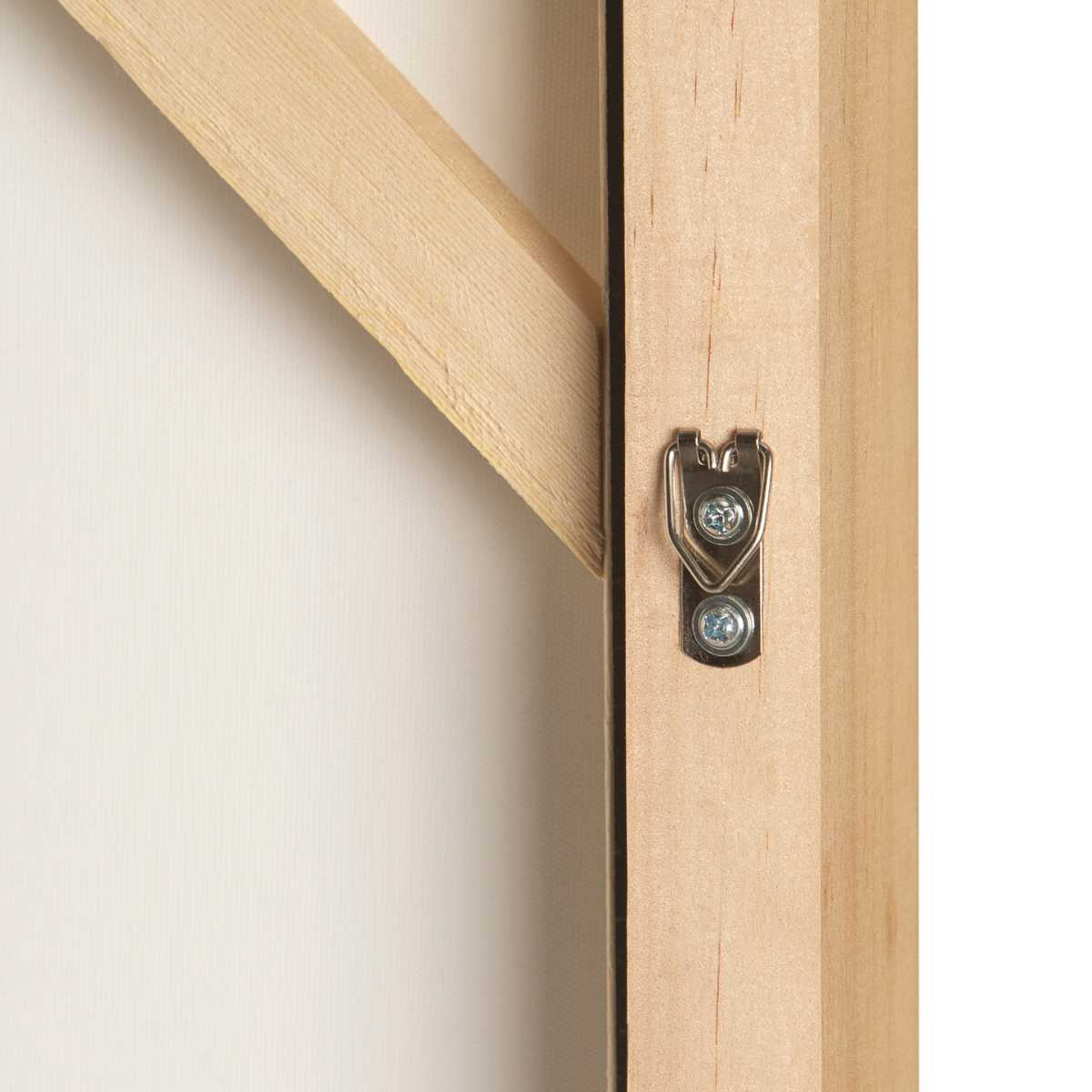 Soporte y bastidor de madera de cuadro playa