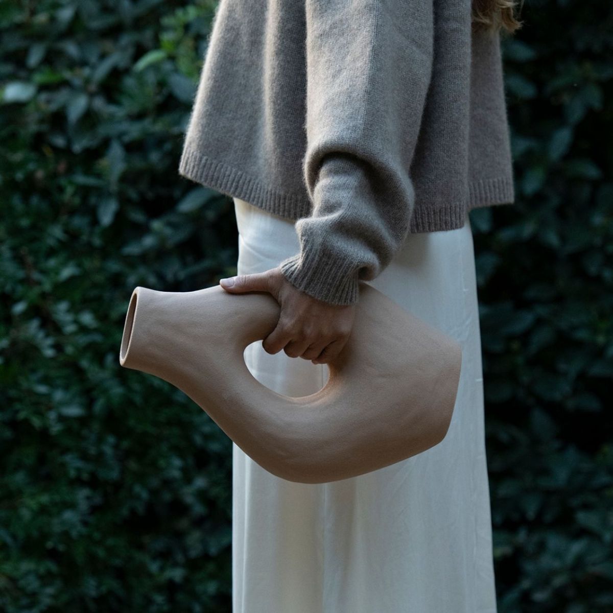 Jarrón decorativo de terracota inspiración