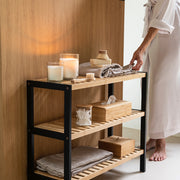 Bamboo tissue box