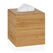 Brown bamboo tissue box