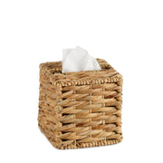 Square natural fiber tissue box