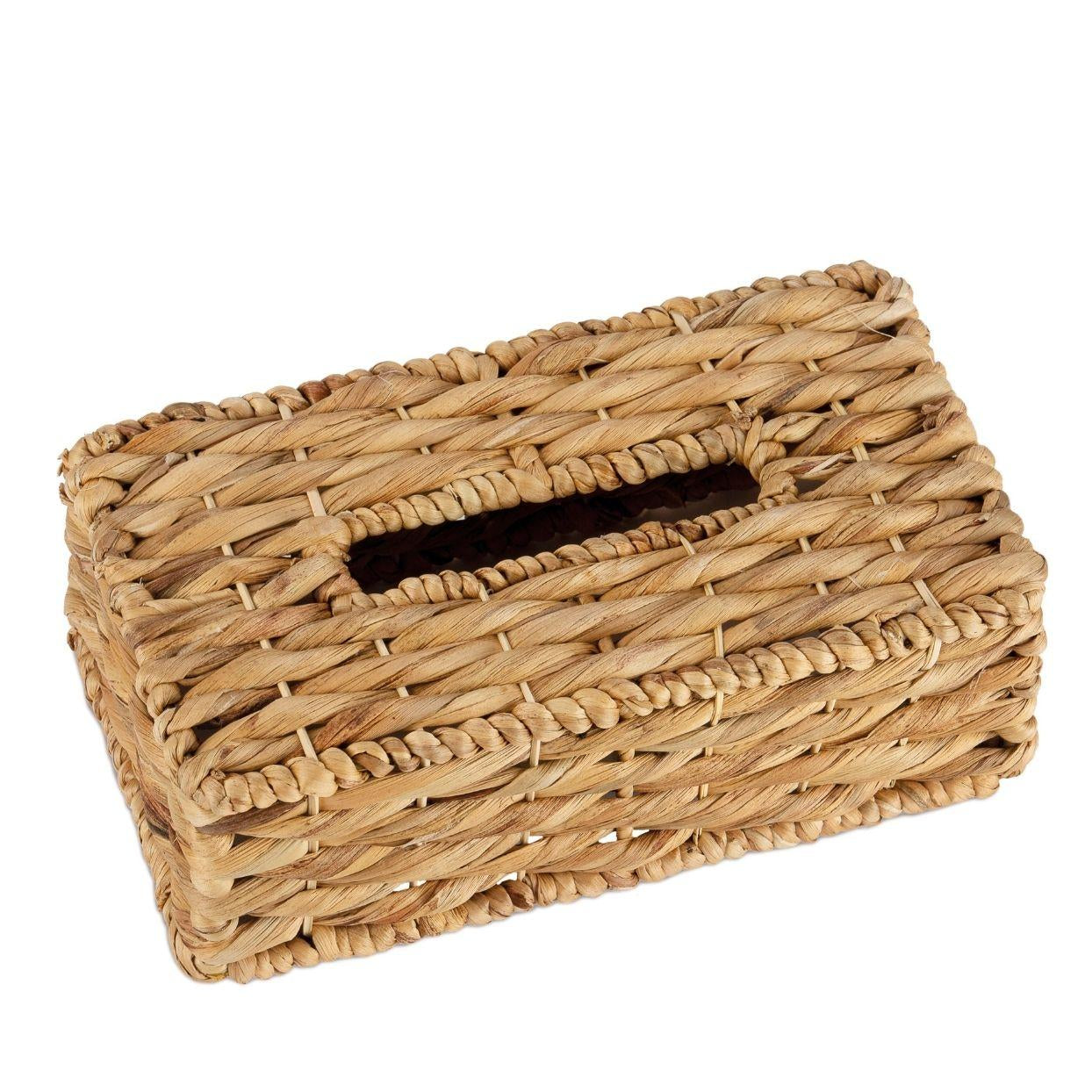 Caja para pañuelos de fibra natural