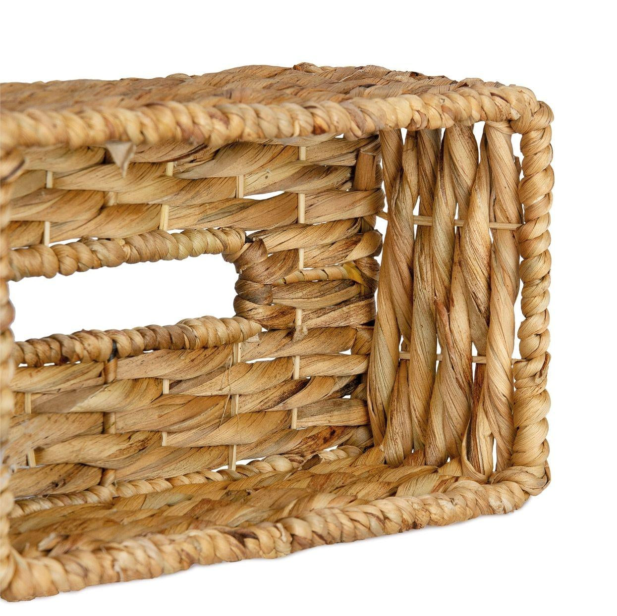 Caja para pañuelos de fibra natural