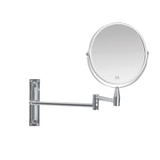 Espejo de aumento de metal extensible