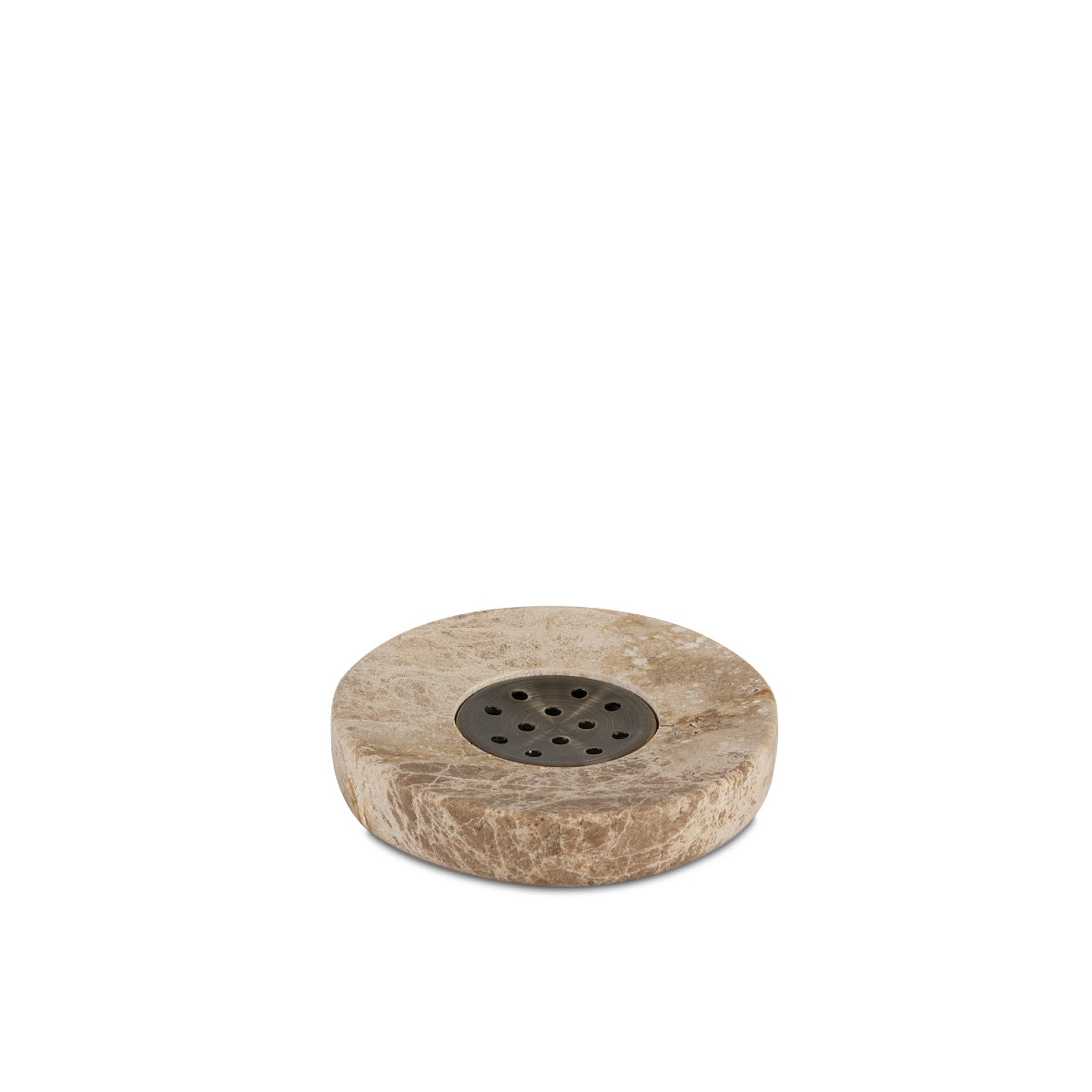 Brown bathroom soap dish
