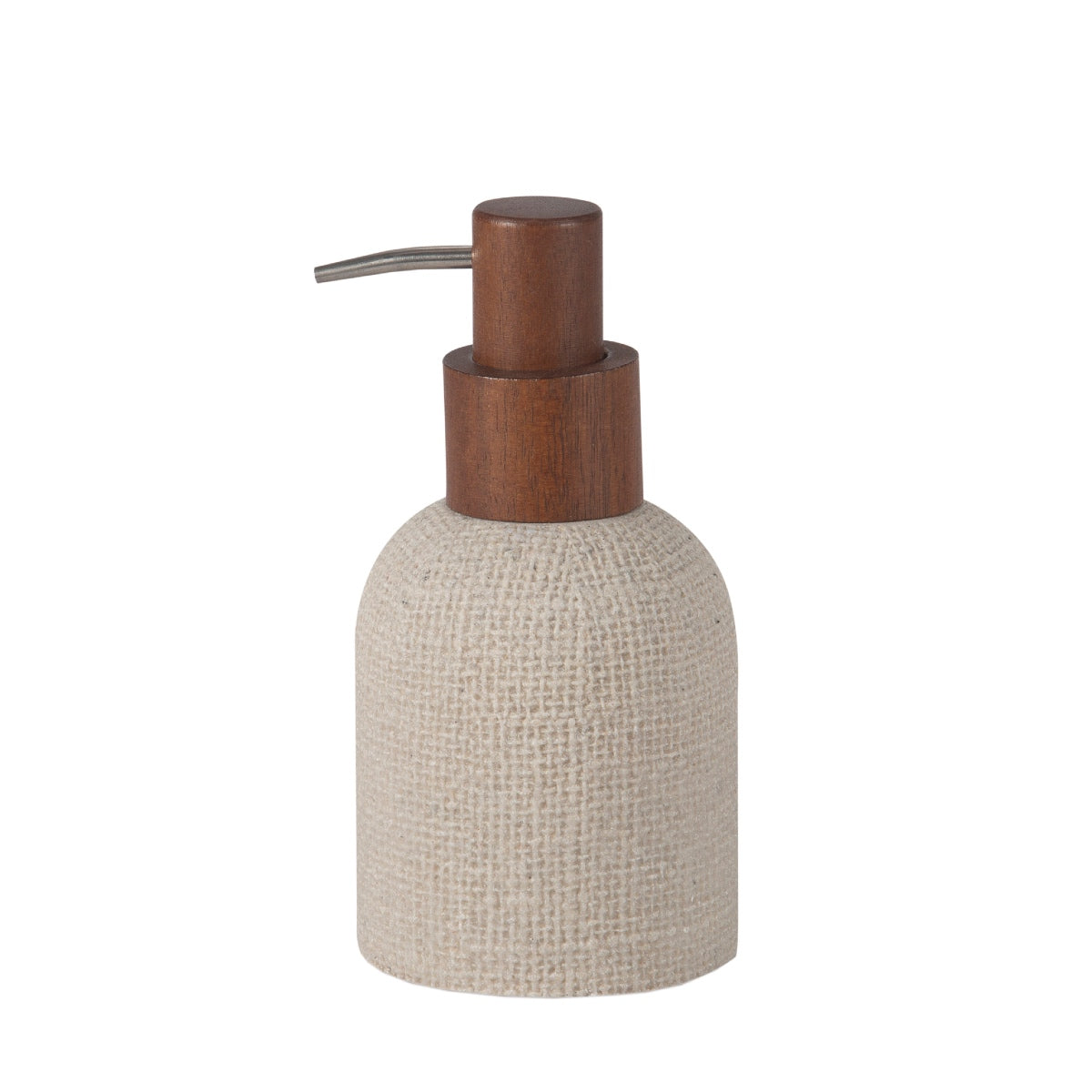 Dispensador de baño con textura