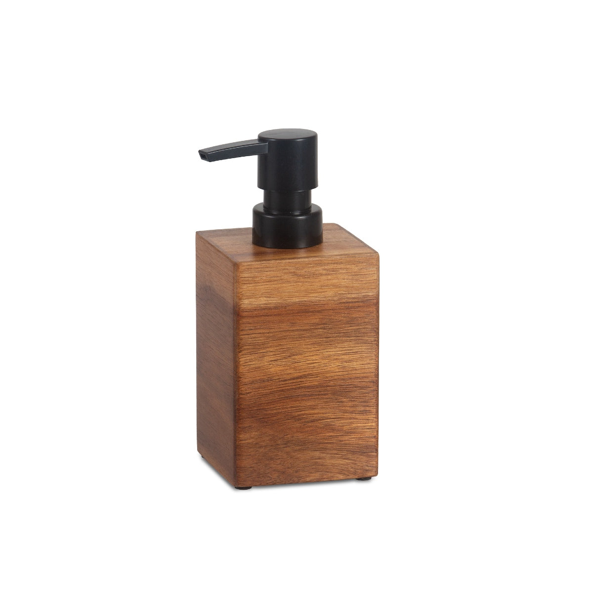 Dispensador de baño de madera natural