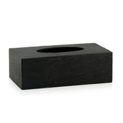 Caja para pañuelos de pizarra negra