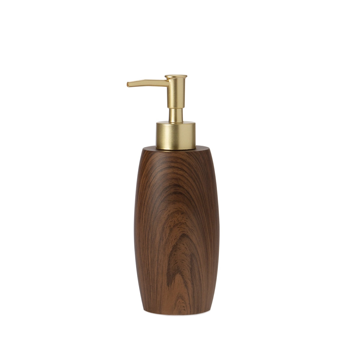 Dispensador de baño clásico de resina marrón
