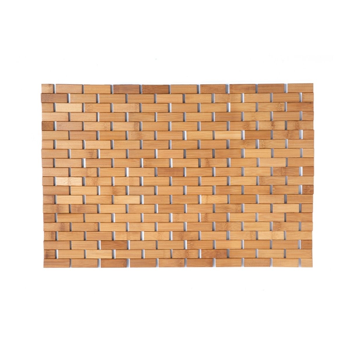 Alfombra de baño de bambú