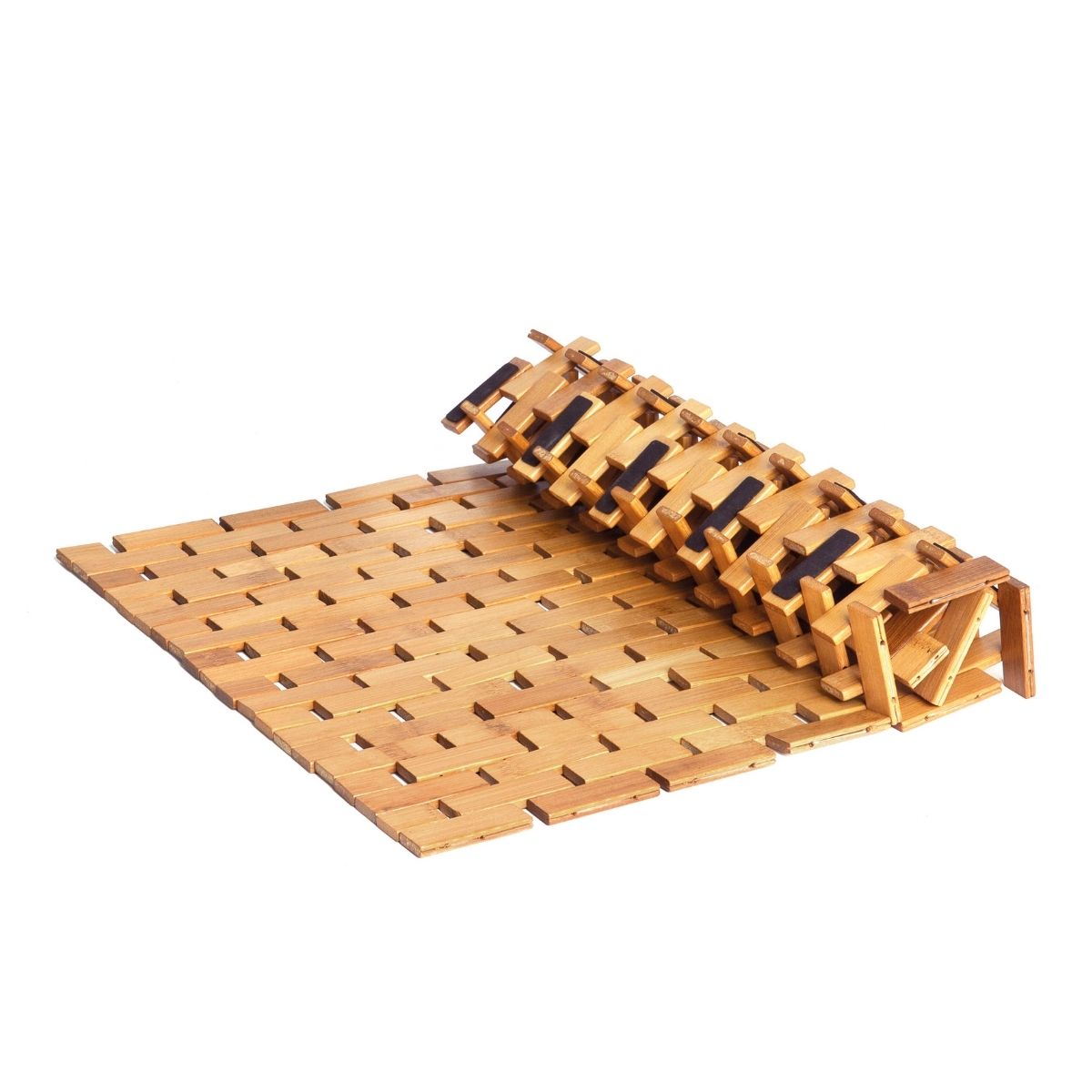 Alfombra de baño de bambú