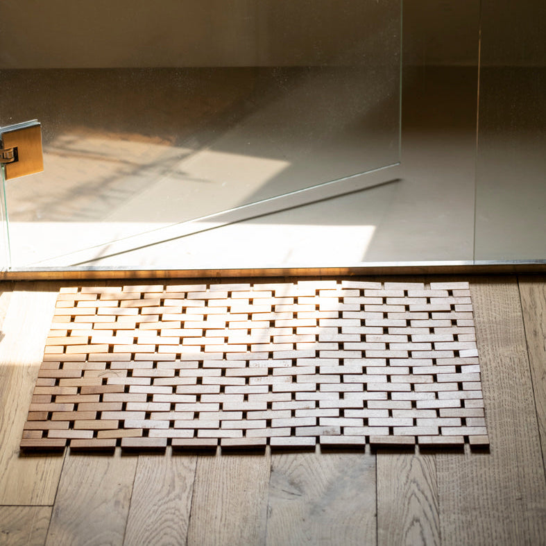 Bamboo bath mat