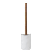 Escobilla de baño blanca de resina