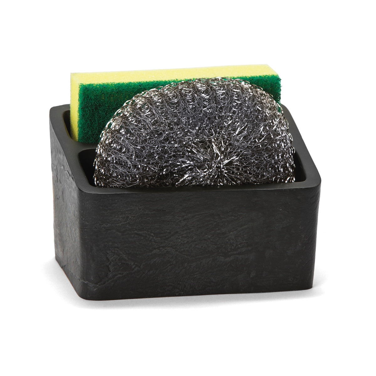 Soporte para estropajo de pizarra negro