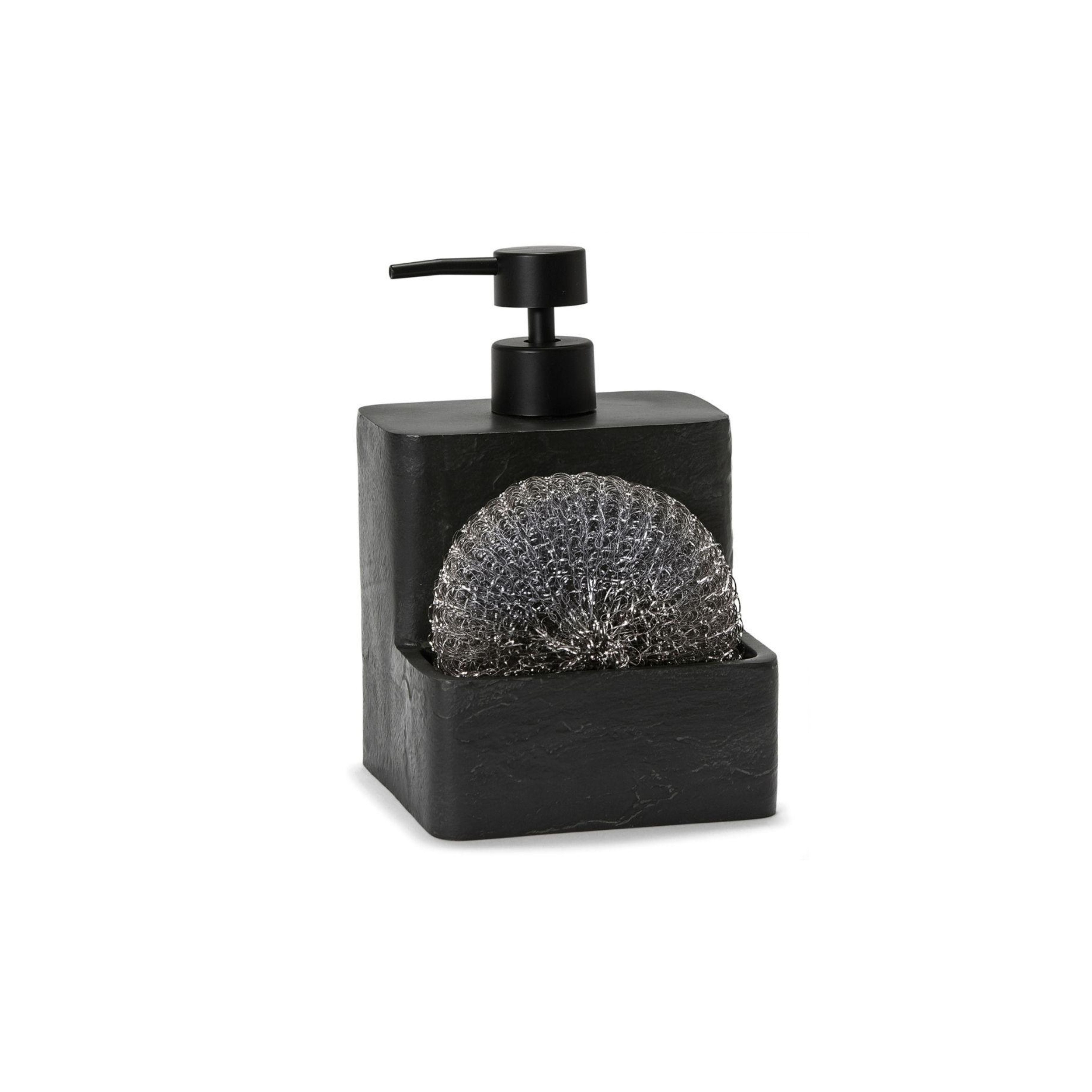 Black slate kitchen dispenser