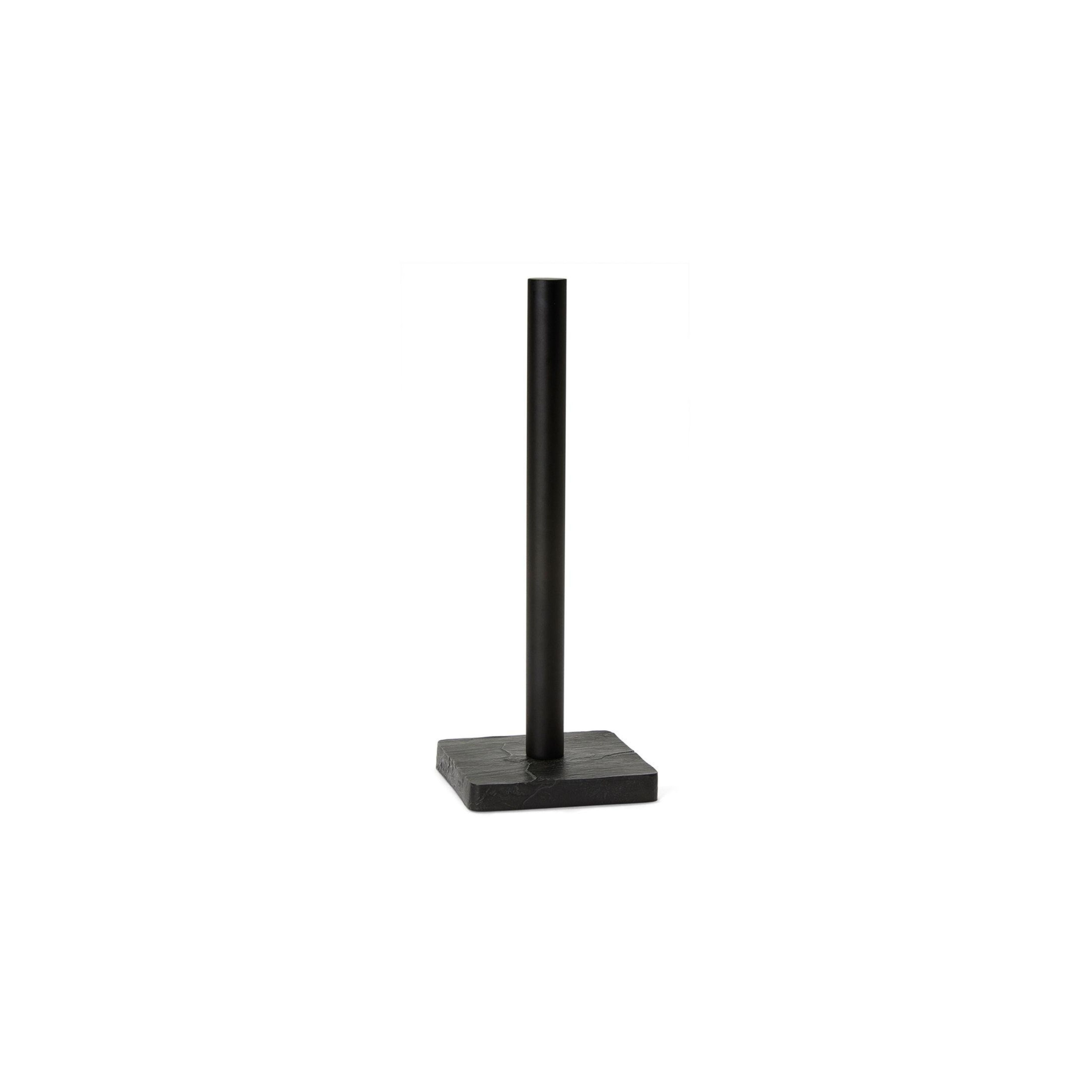Black slate kitchen roll holder