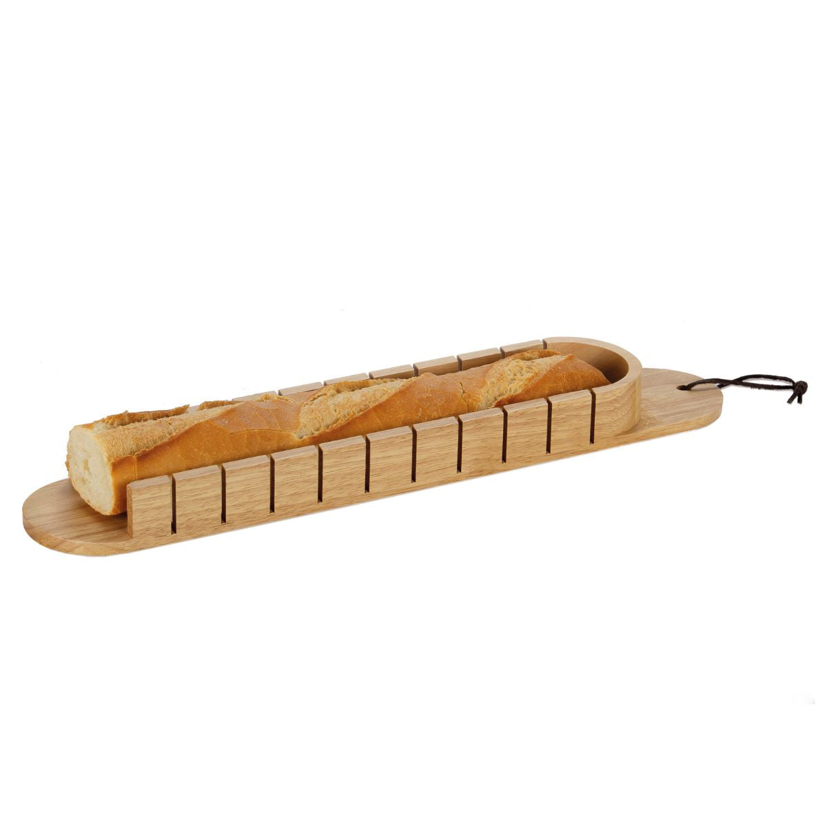 Tabla de cortar de madera para barra de pan