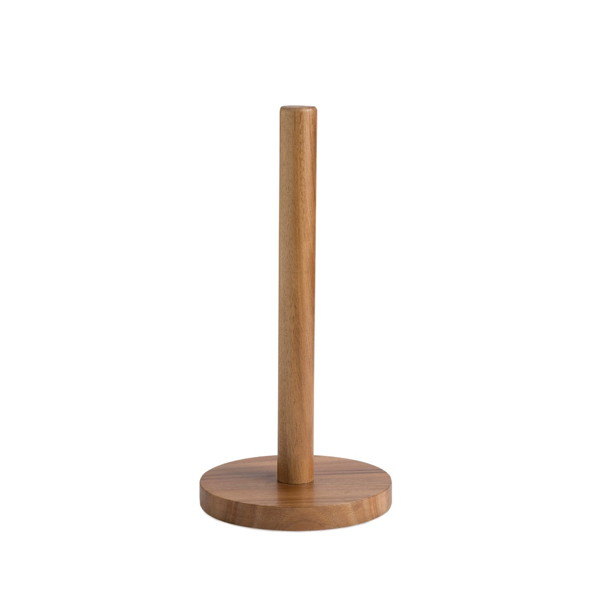 Wooden kitchen roll holder