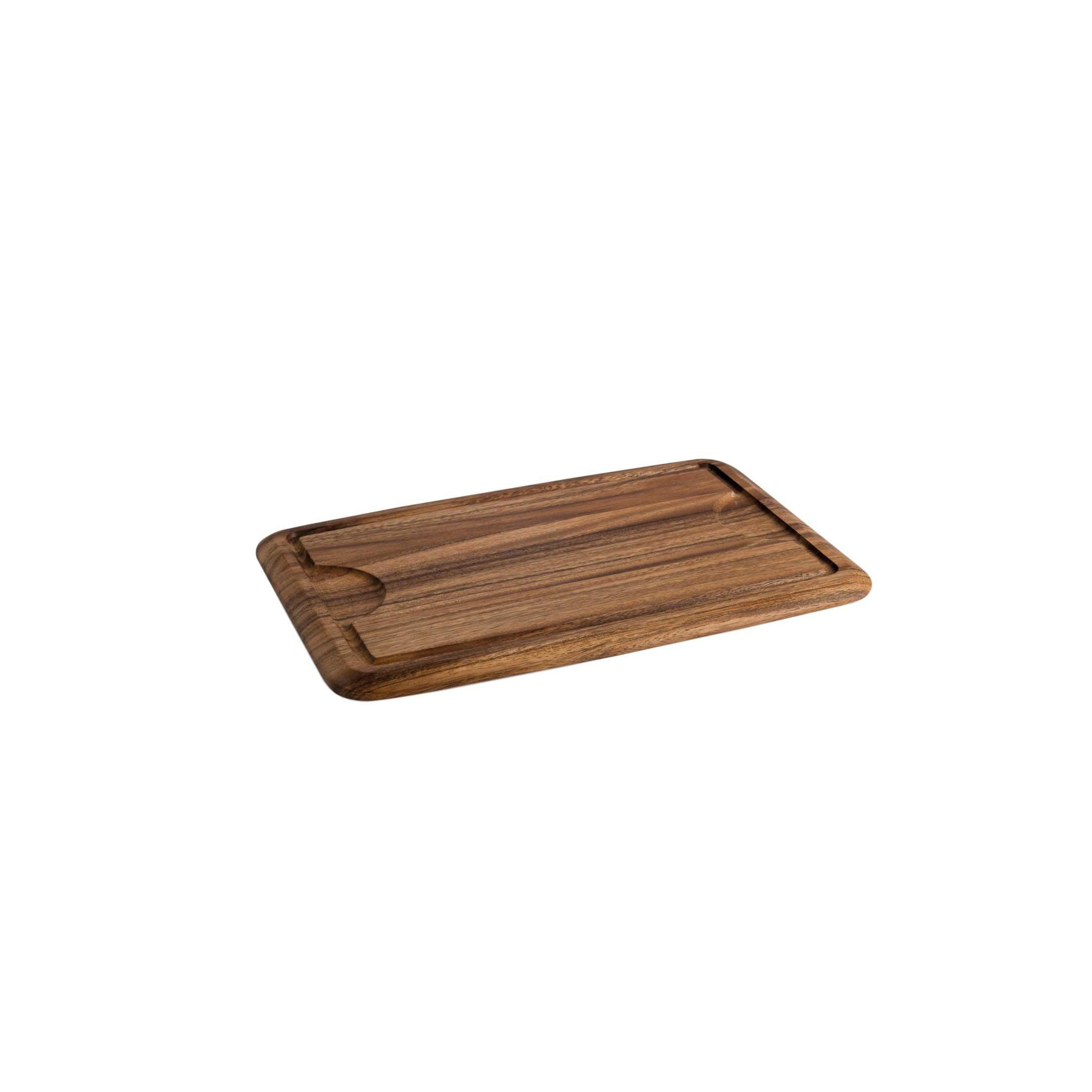 Tabla de corte de madera de acacia 26 cm