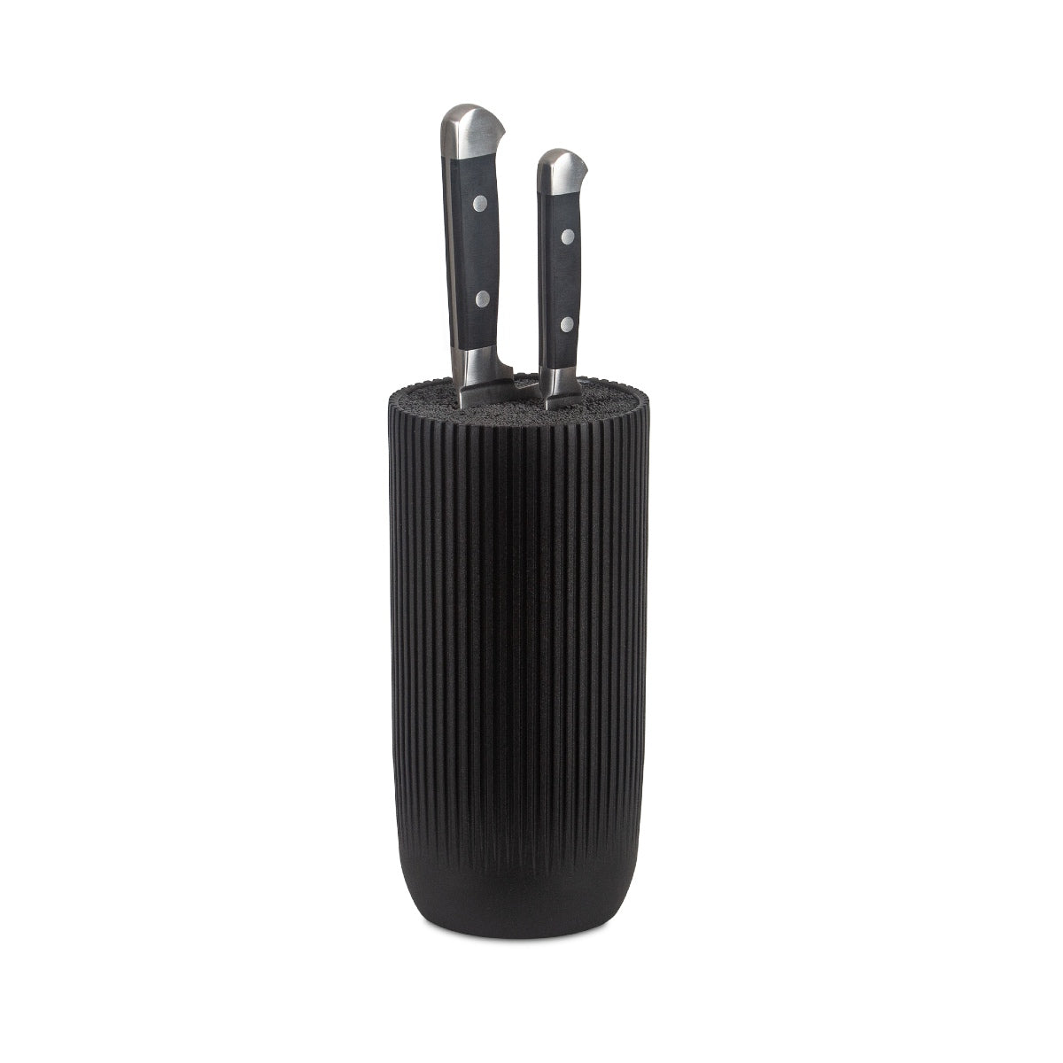 Bloque de cuchillos negro