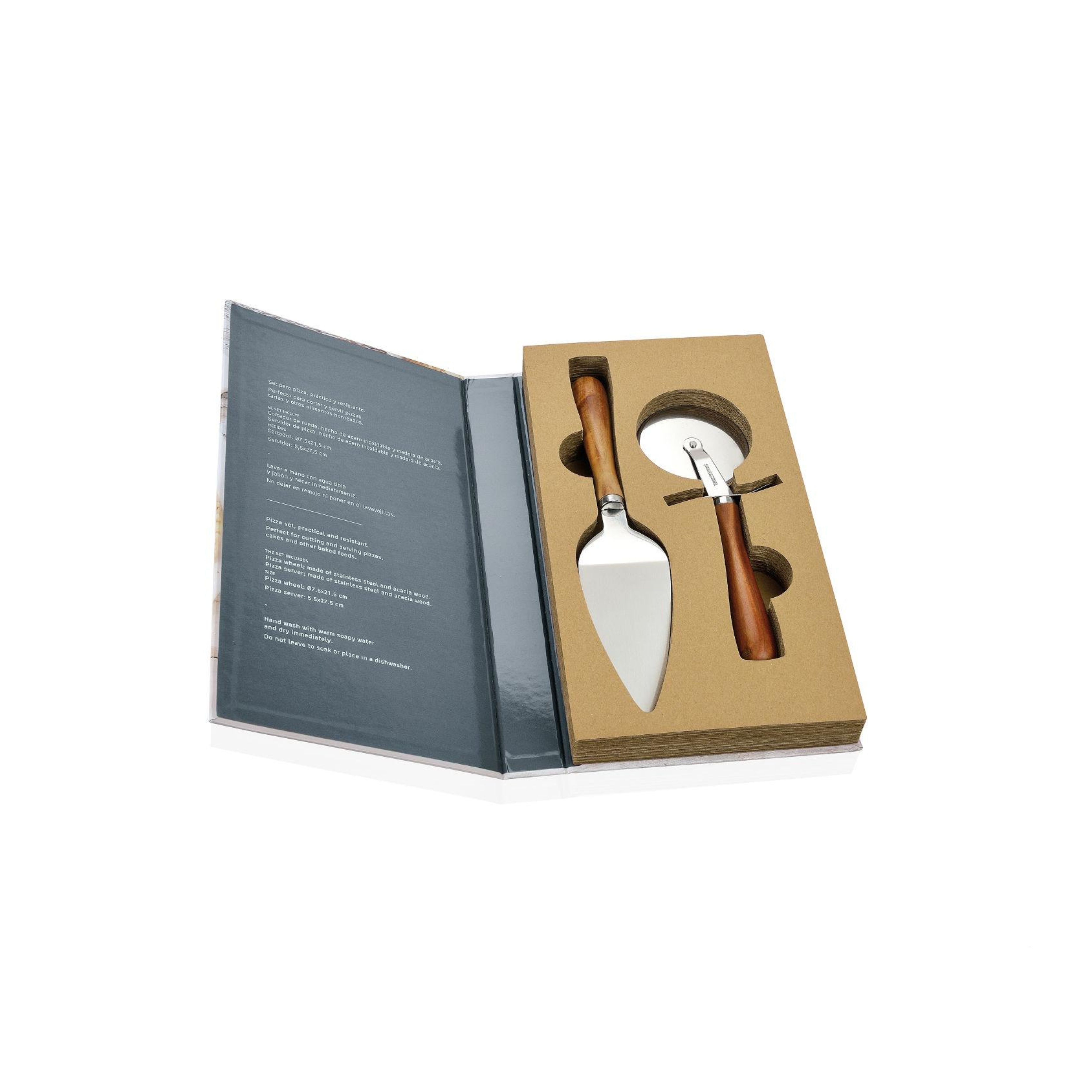 Set of 2 gourmet pizza utensils