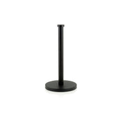 Black metal kitchen roll holder