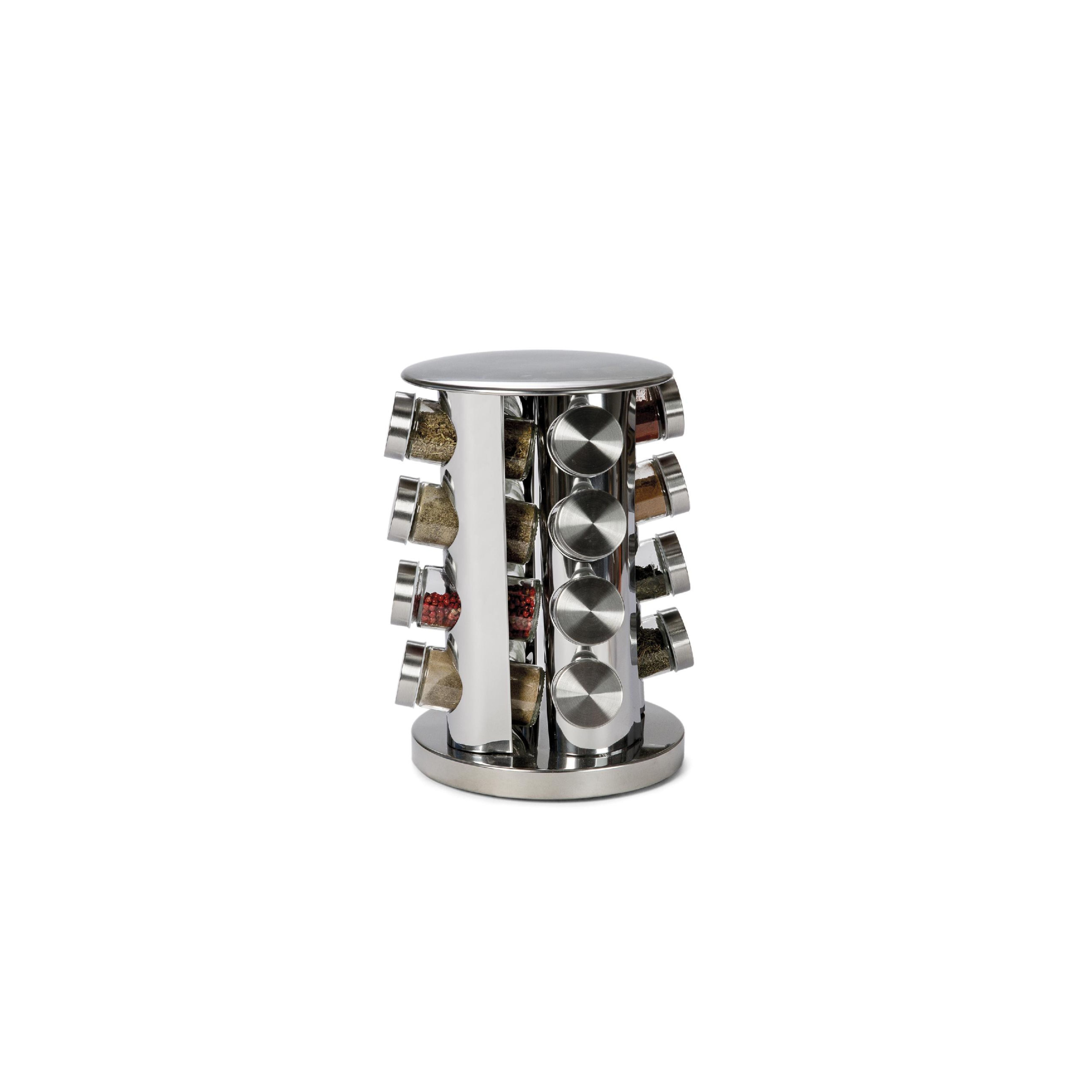 Metal kitchen spice rack