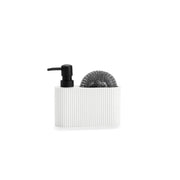 White resin dishwasher dispenser